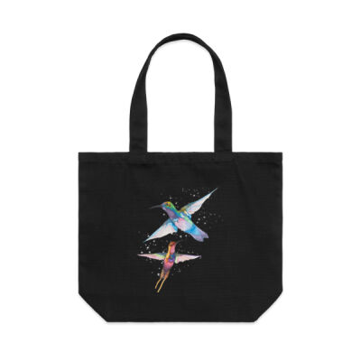 Hummingbird Shoulder Tote  Thumbnail