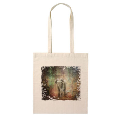 Asian Elephants Tote Bag Thumbnail