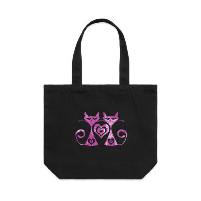 Double Trouble Pink Sky Shoulder Tote Thumbnail