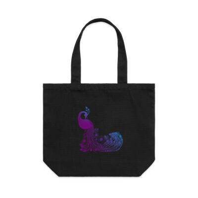 Peacock Shoulder Tote Thumbnail