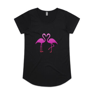 Flaming Flamingoes Mali Tee Thumbnail