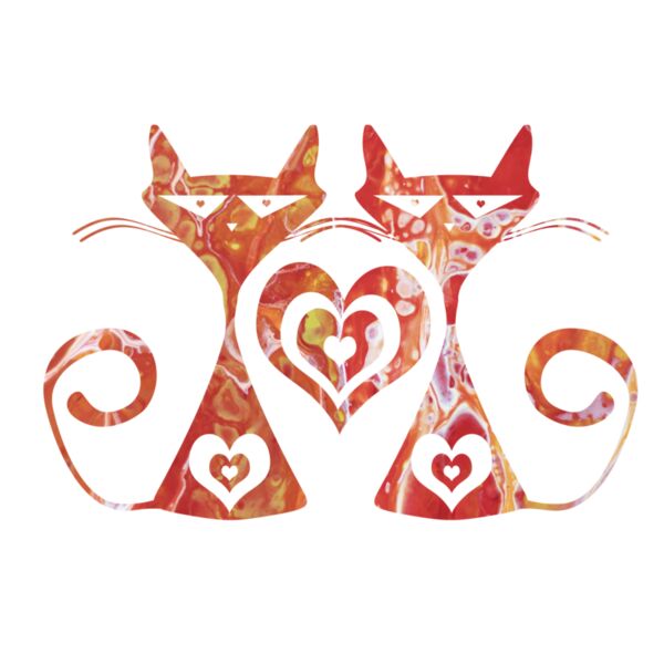 Double Trouble Heart Orange Thumbnail